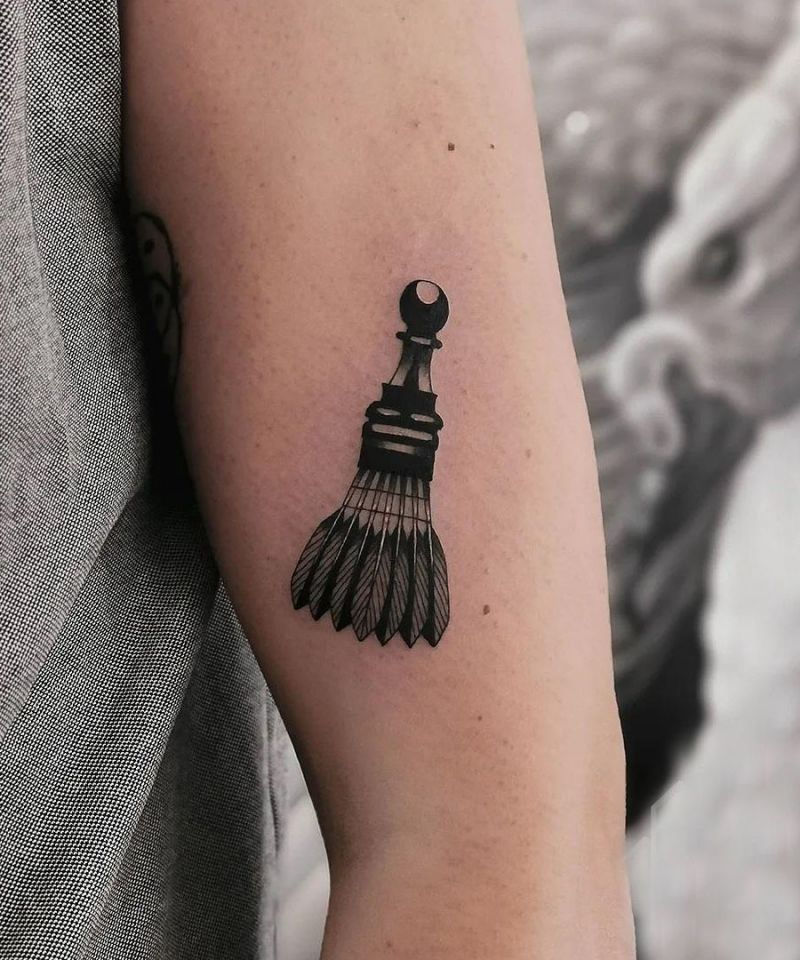 30 Pretty Badminton Tattoos You Will Love