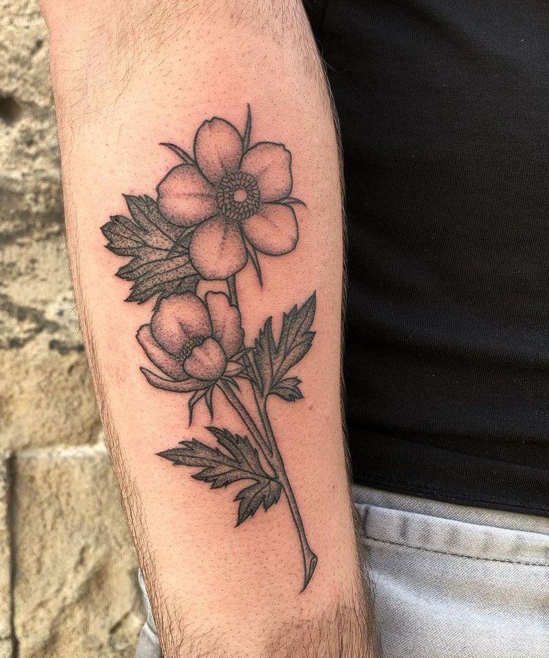 30 Unique Buttercup Tattoos You Must Love