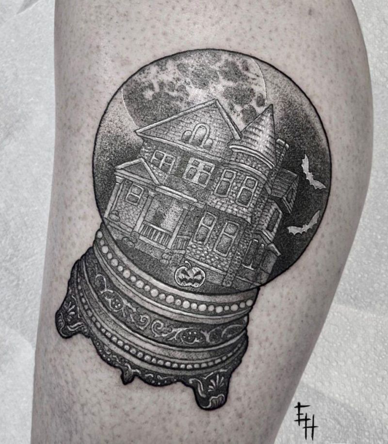 30 Pretty Crystal Ball Tattoos You Must Love