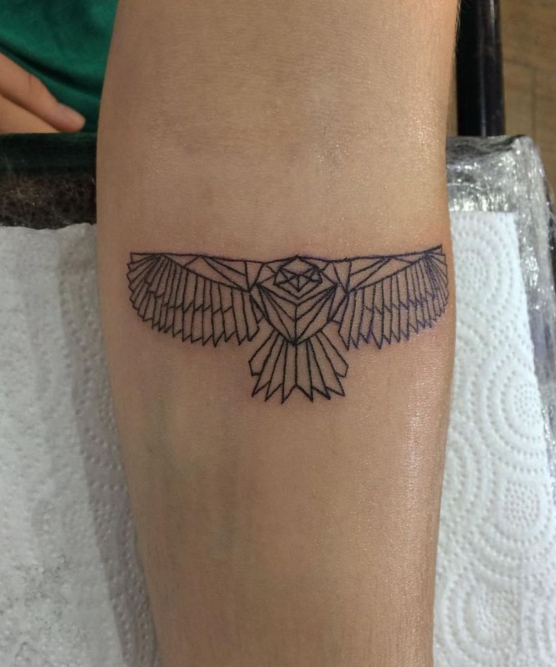 30 Unique Geometric Bird Tattoos You Can Copy