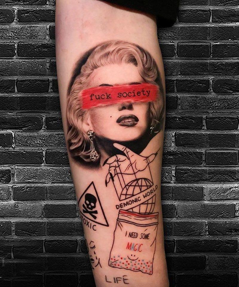 30 Pretty Marilyn Monroe Tattoos You Will Love