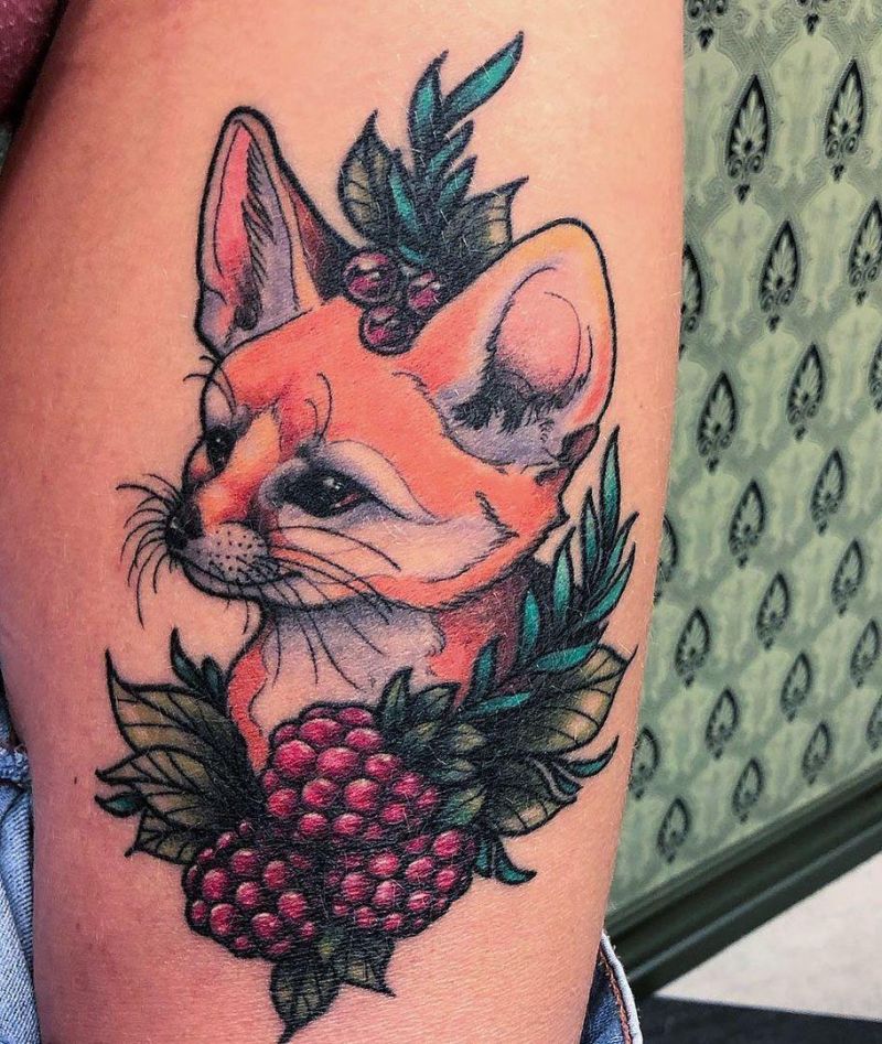 30 Pretty Fennec Fox Tattoos You Must Try