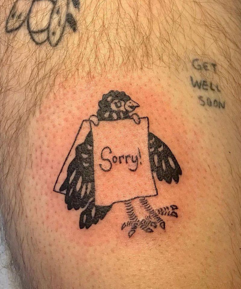 28 Unique Sorry Tattoos to Inspire You