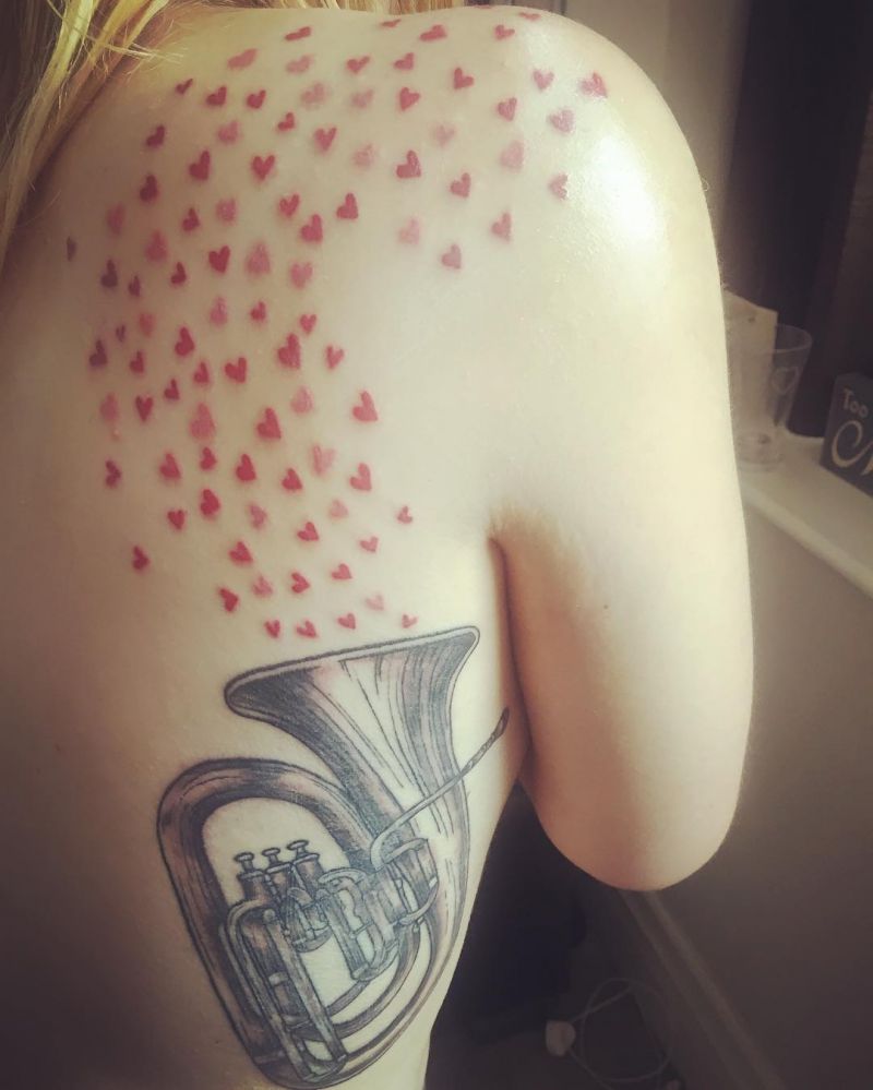 28 Pretty Tuba Tattoos You Can Copy