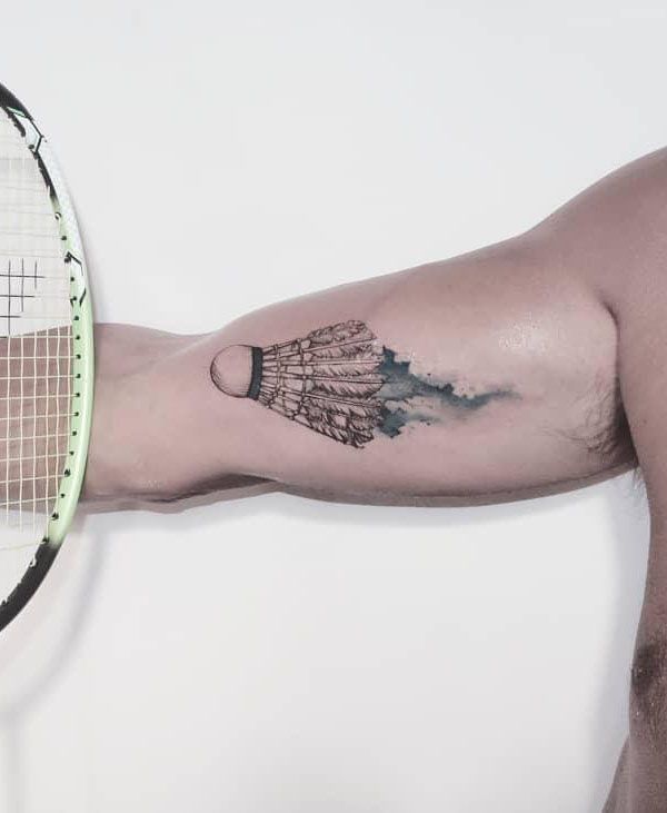 30 Pretty Badminton Tattoos You Will Love