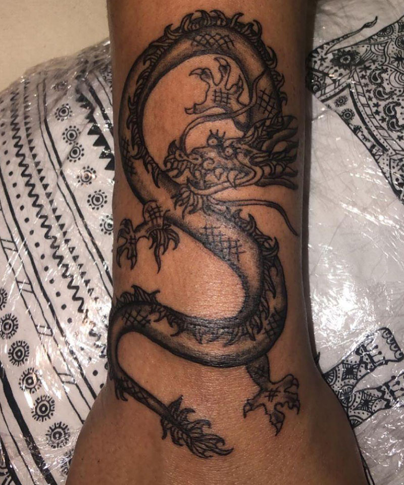 30 Pretty Dragon Tattoos You Must Love