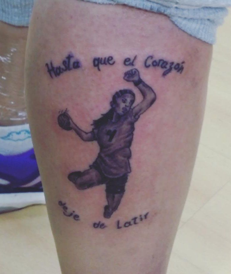 30 Unique Handball Tattoos You Must Love