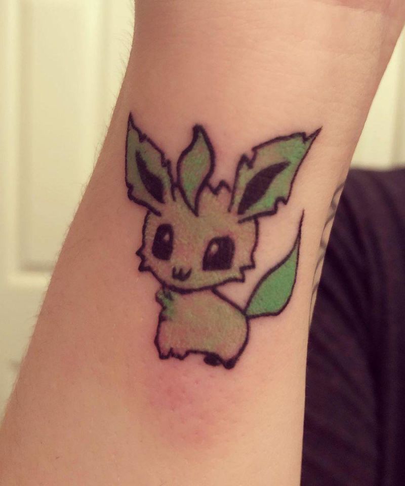 30 Cute Leafeon Tattoos You Must Try