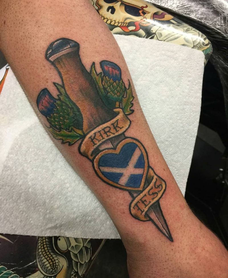 26 Pretty Saltire Tattoos You Can Copy