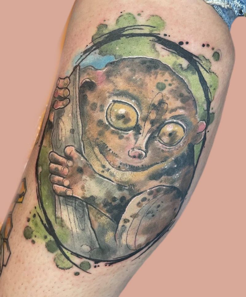 30 Cute Tarsier Tattoos You Must Love