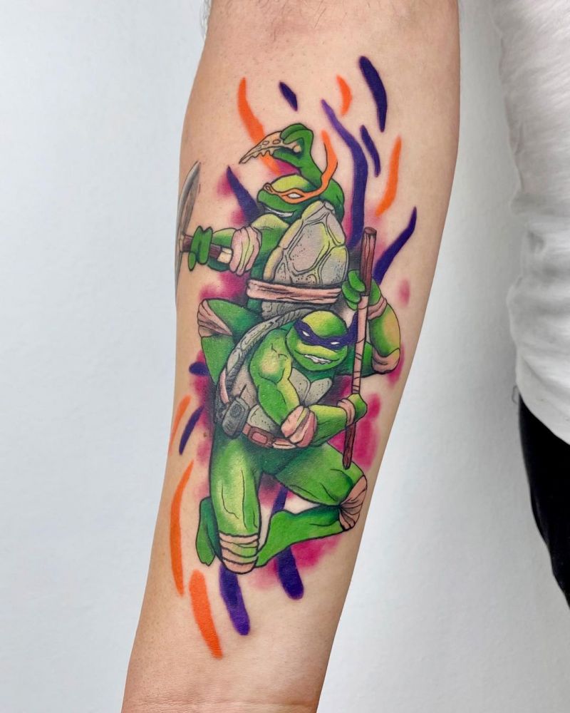 30 Teenage Mutant Ninja Turtles Tattoos You Can Copy