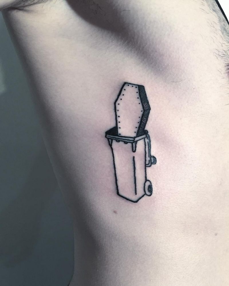 30 Unique Trash Can Tattoos You Must Love