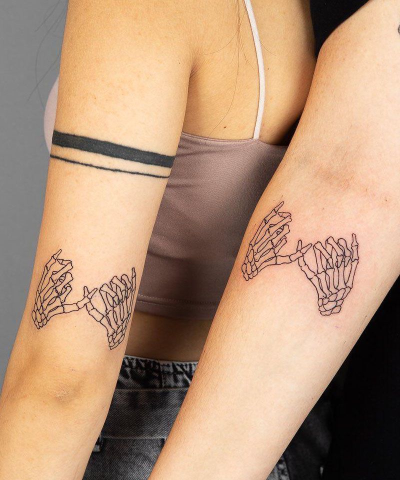 30 Wonderful BFF Tattoos You Must Love