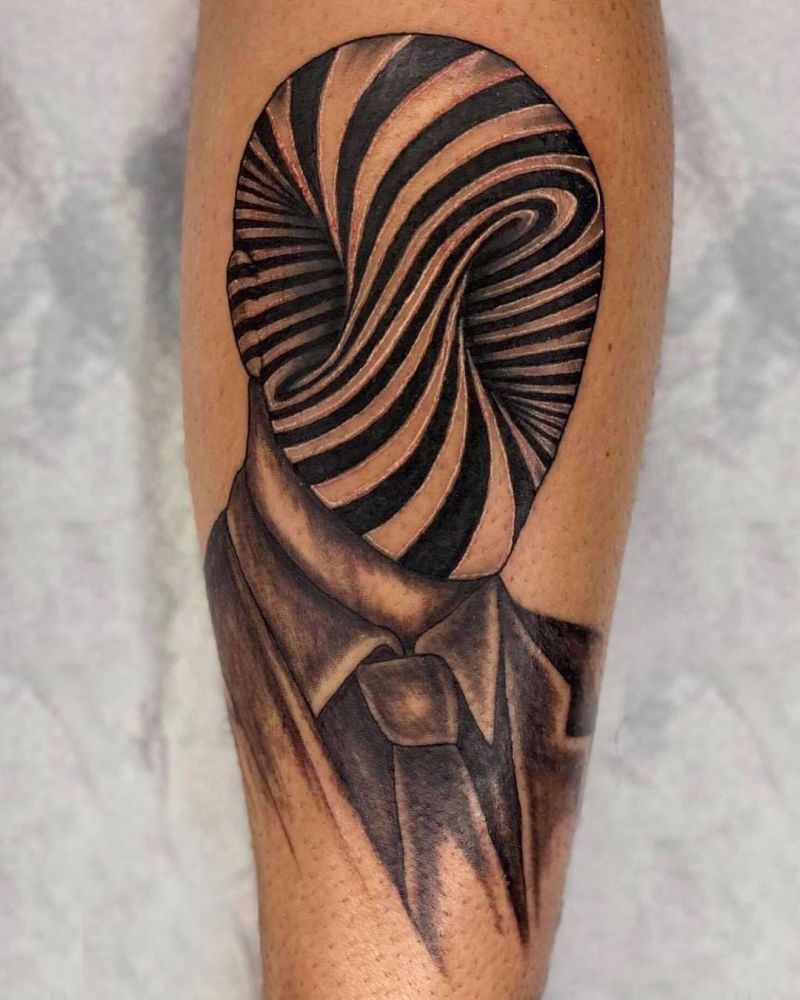 30 Gorgeous Optical Illusion Tattoos for Your Inspiration