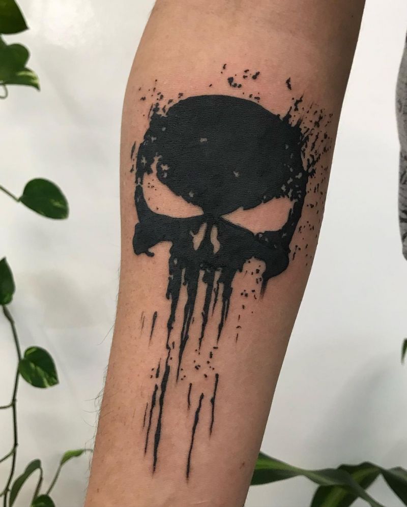 30 Unique Punisher Tattoos to Inspire You