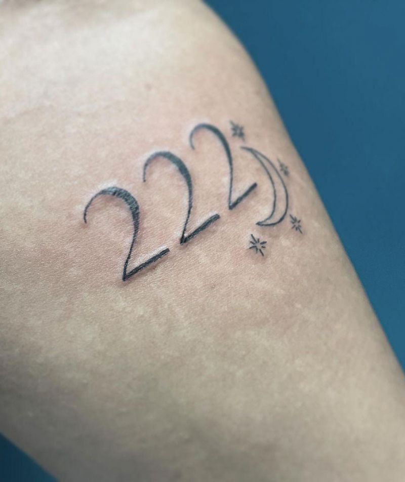 25 Pretty 222 Tattoos You Will Love