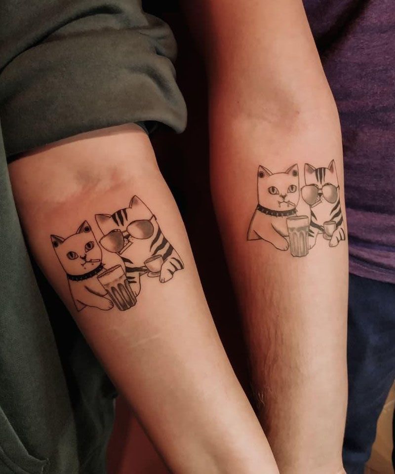 30 Wonderful BFF Tattoos You Must Love