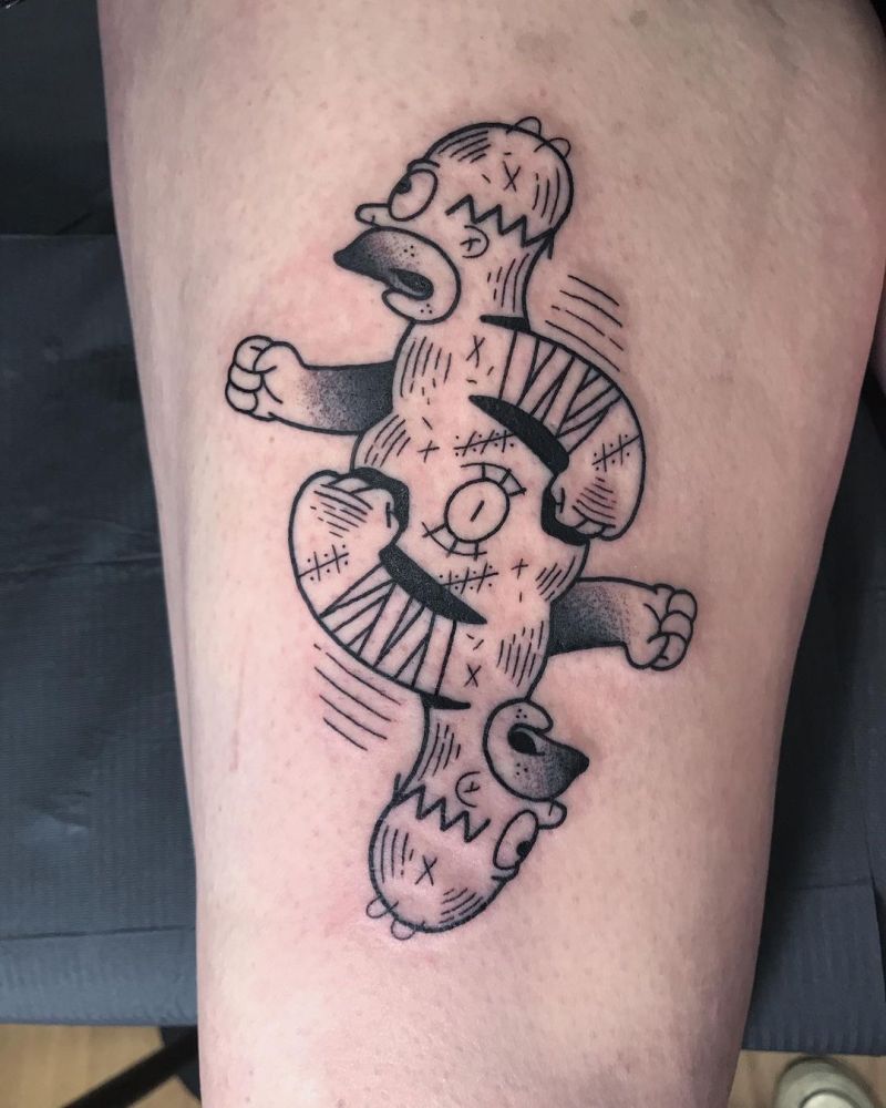 30 Unique Homer Simpson Tattoos You Must Try