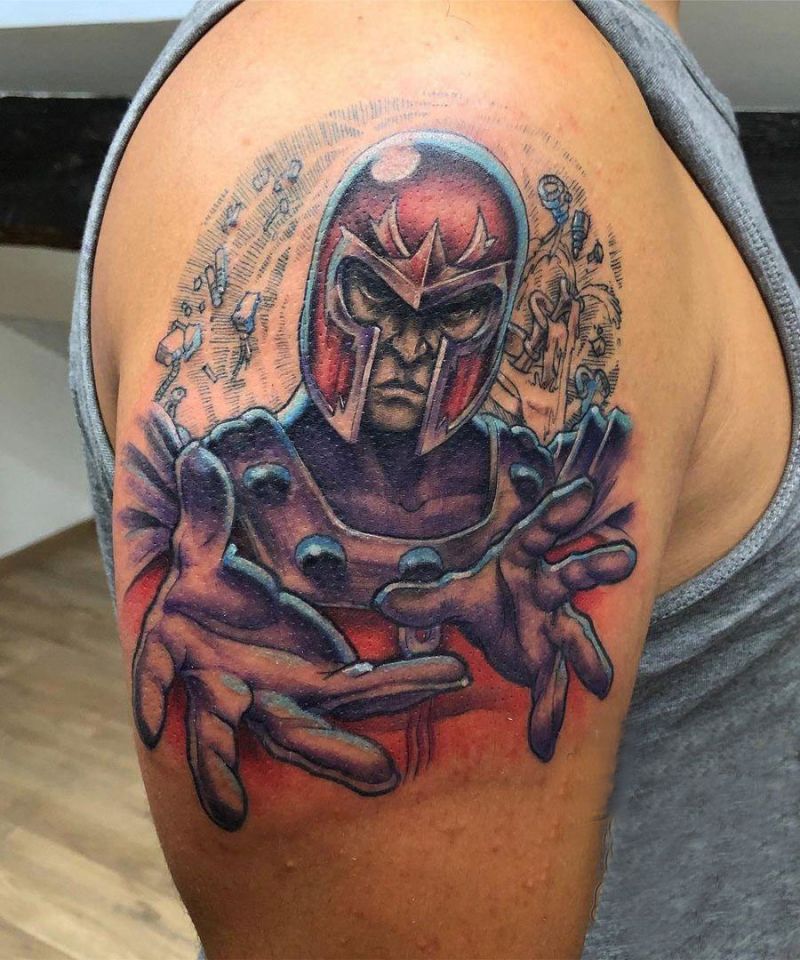 30 Gorgeous Magneto Tattoos You Must Love