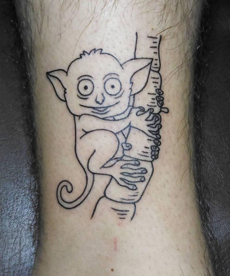 30 Cute Tarsier Tattoos You Must Love