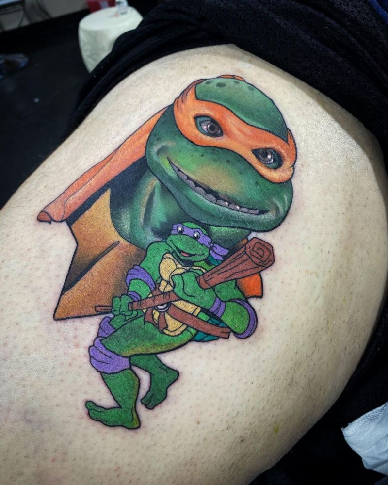 30 Teenage Mutant Ninja Turtles Tattoos You Can Copy