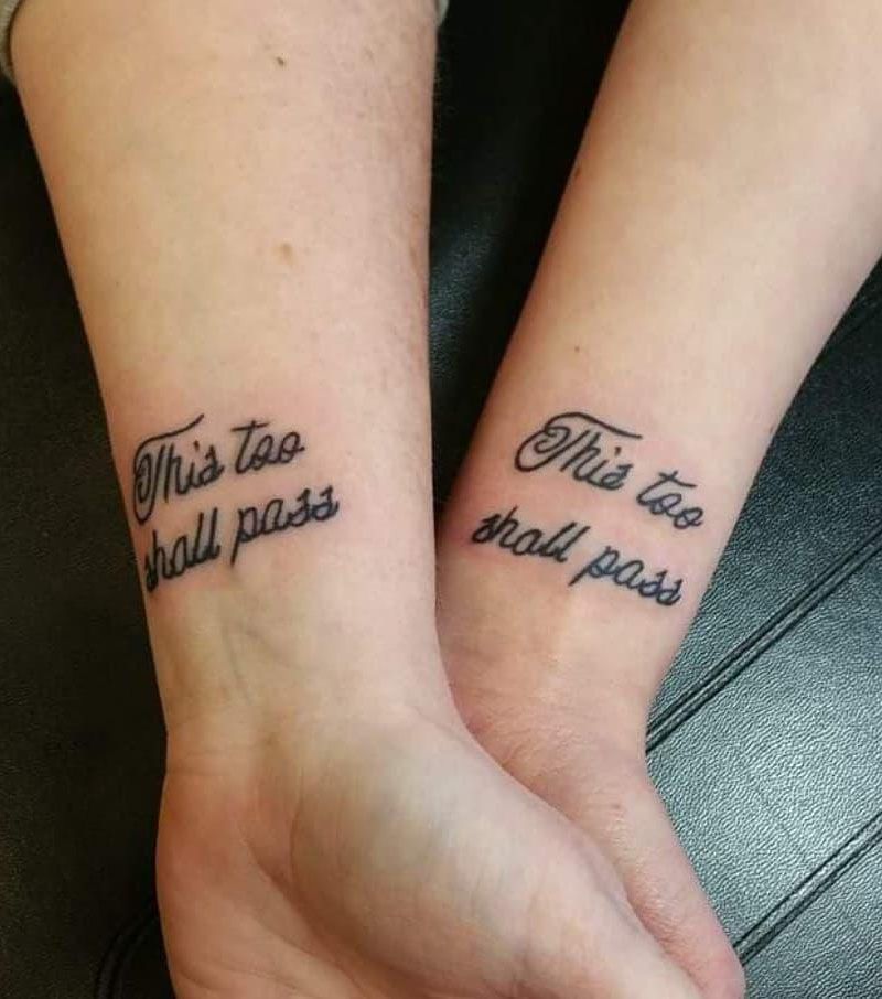 30 Pretty This Too Shall Pass Tattoos You Must Try