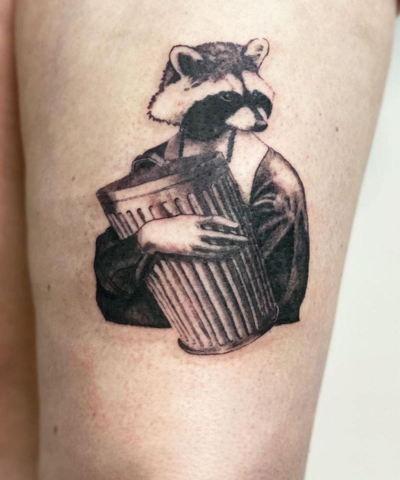 30 Unique Trash Can Tattoos You Must Love