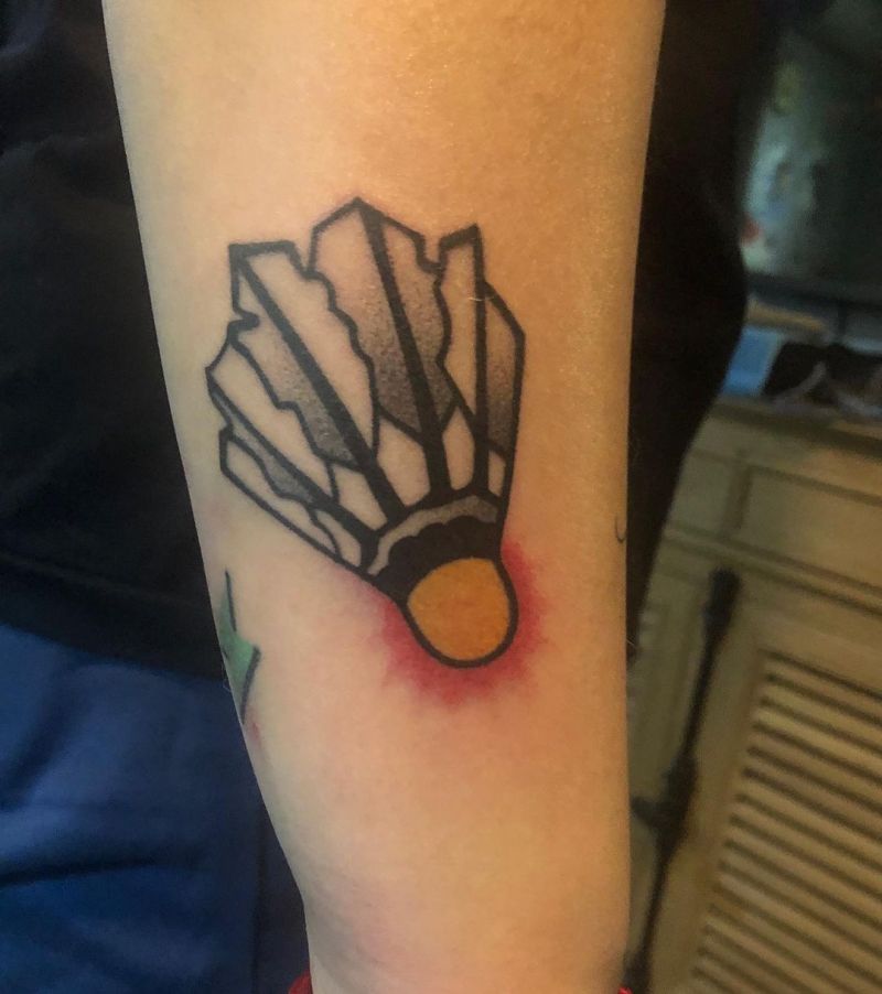 30 Pretty Badminton Tattoos You Will Love