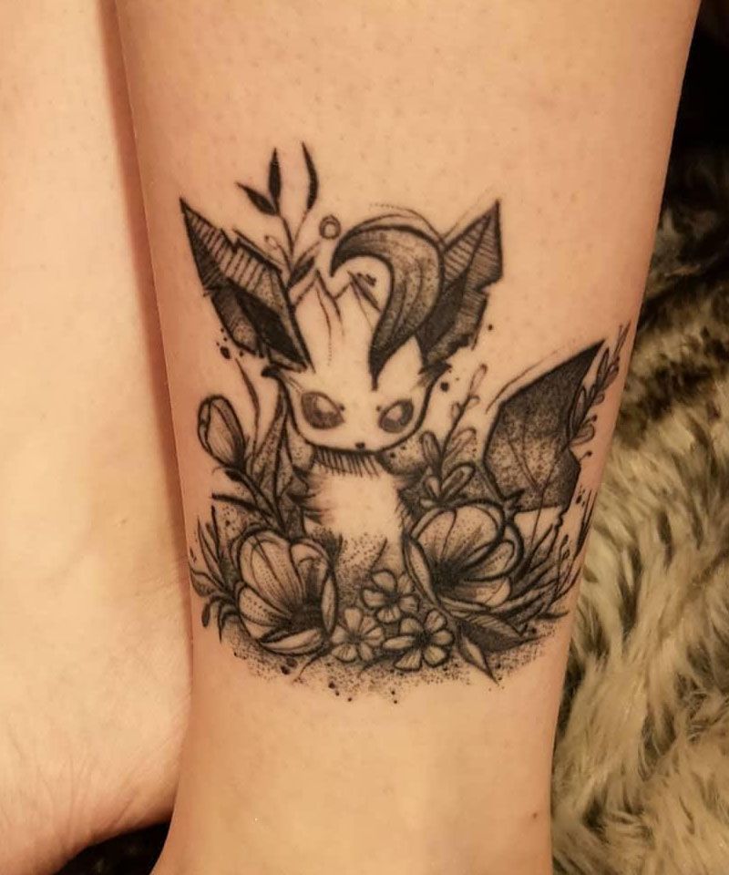 30 Cute Leafeon Tattoos You Must Try