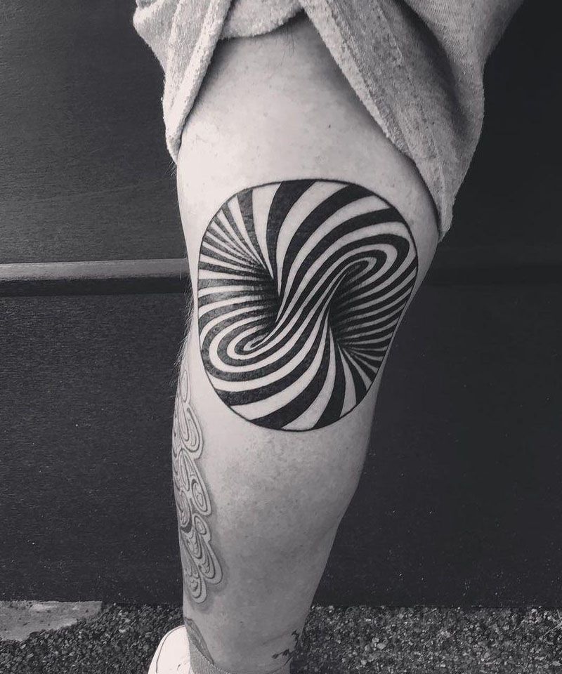 30 Gorgeous Optical Illusion Tattoos for Your Inspiration