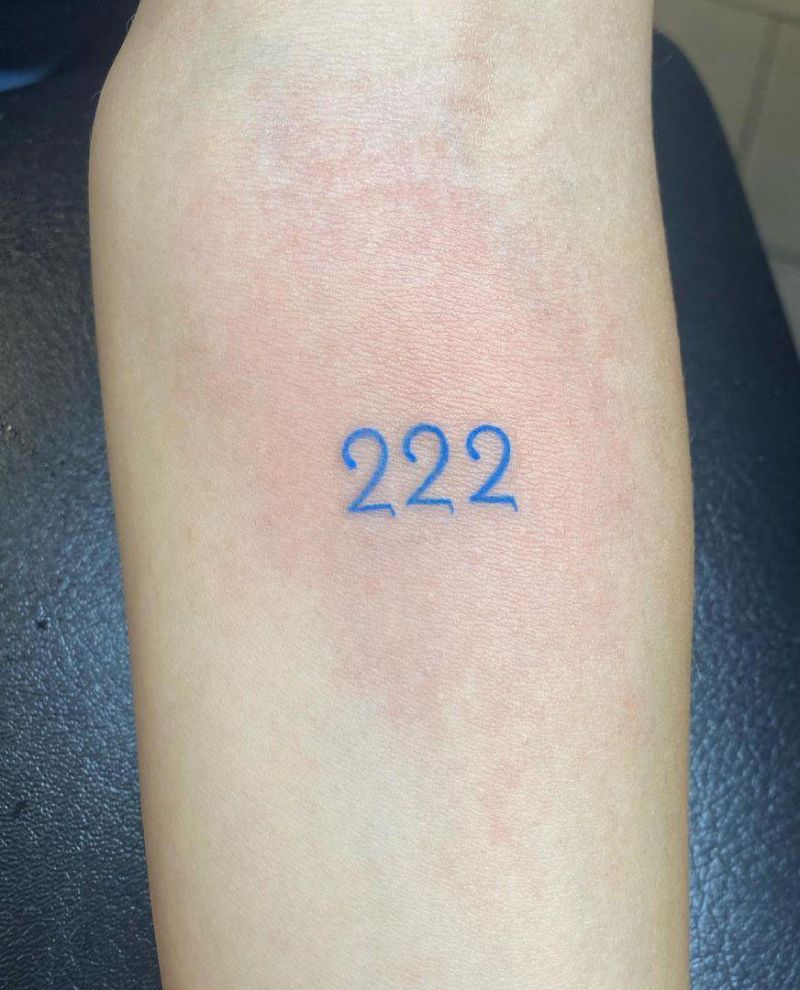 25 Pretty 222 Tattoos You Will Love