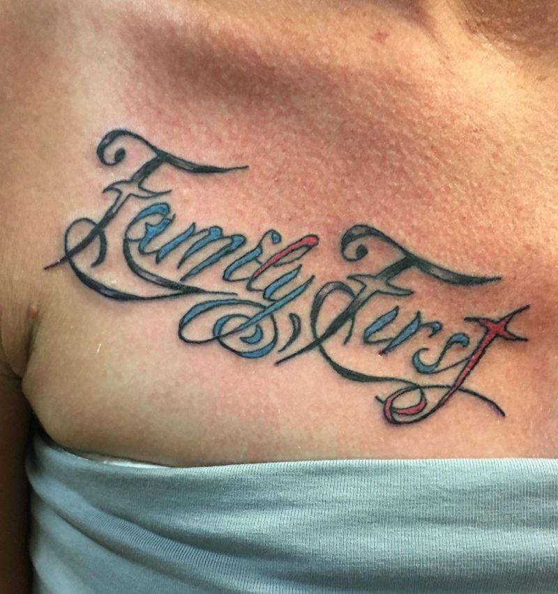 30 Pretty Family First Tattoos You Will Love