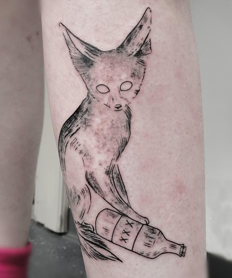 30 Pretty Fennec Fox Tattoos You Must Try