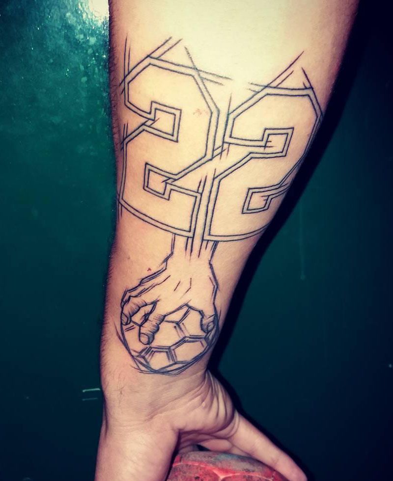 30 Unique Handball Tattoos You Must Love