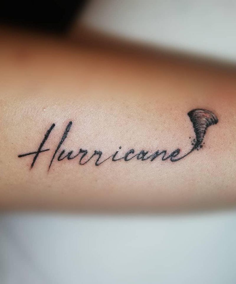 30 Gorgeous Hurricane Tattoos You Must Love