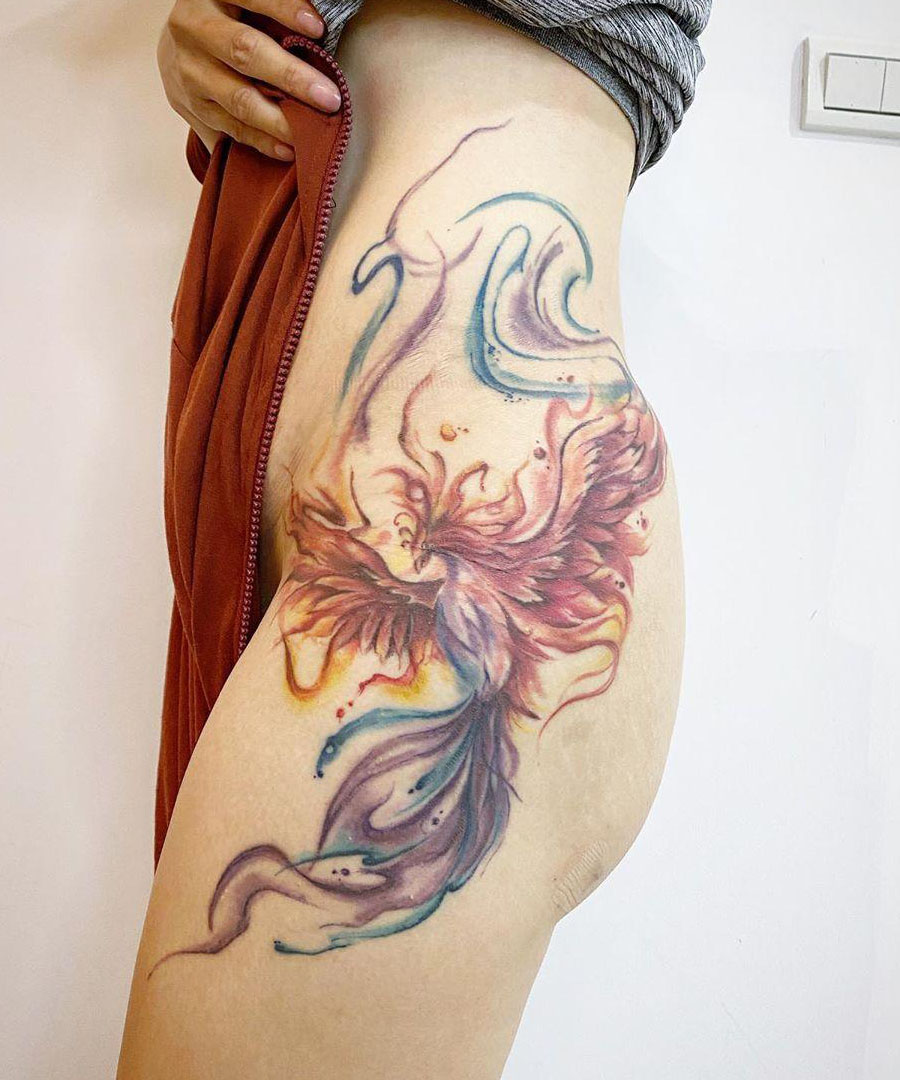 30 Gorgeous Phoenix Tattoos to Inspire You