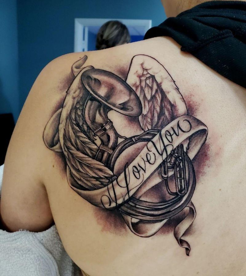 28 Pretty Tuba Tattoos You Can Copy