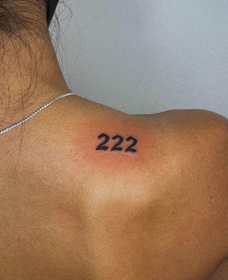 25 Pretty 222 Tattoos You Will Love