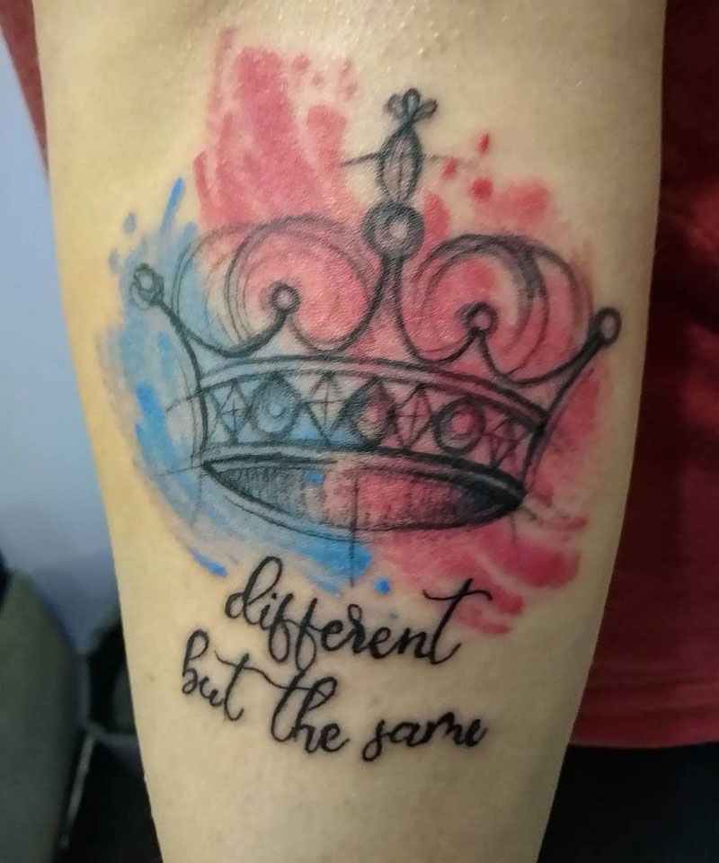 30 Pretty Crown Tattoos You Will Love