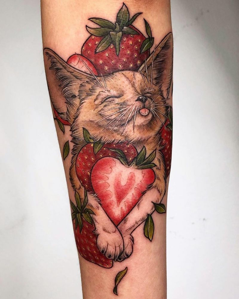 30 Pretty Fennec Fox Tattoos You Must Try