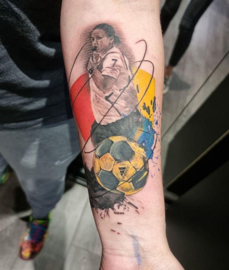 30 Unique Handball Tattoos You Must Love