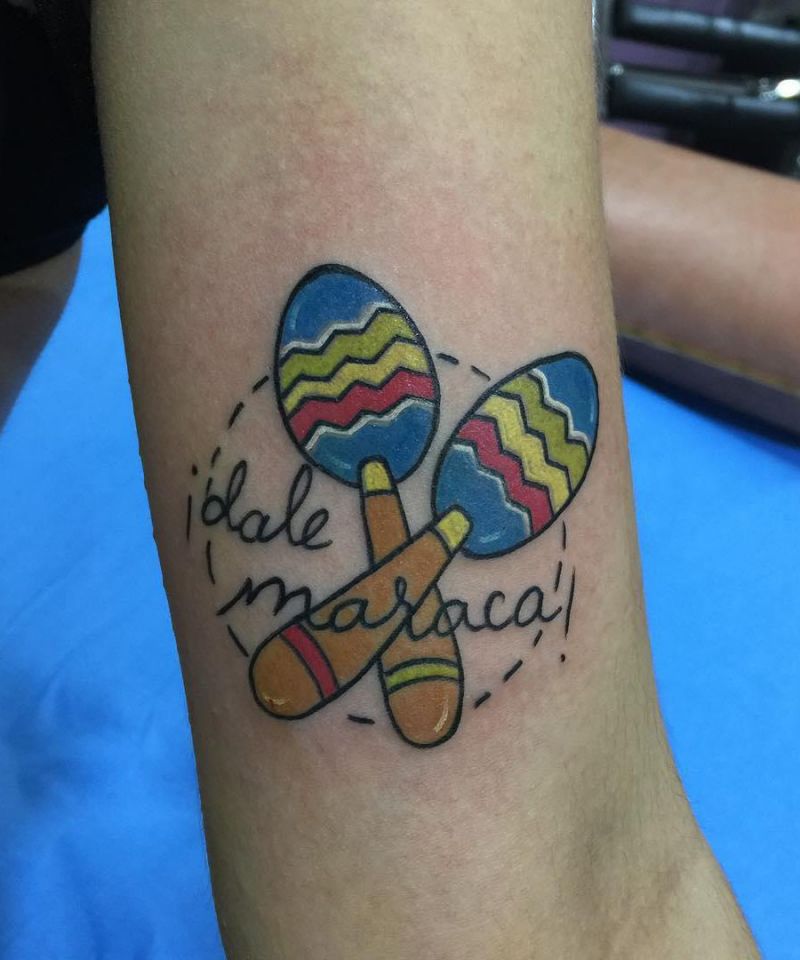 27 Pretty Maracas Tattoos You Will Love