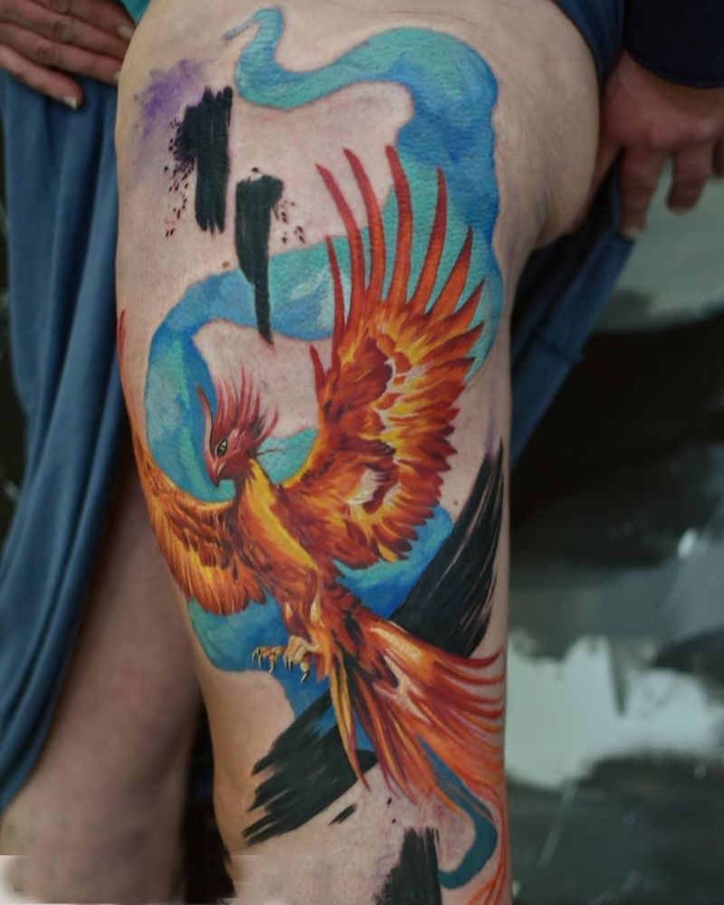 30 Gorgeous Phoenix Tattoos to Inspire You