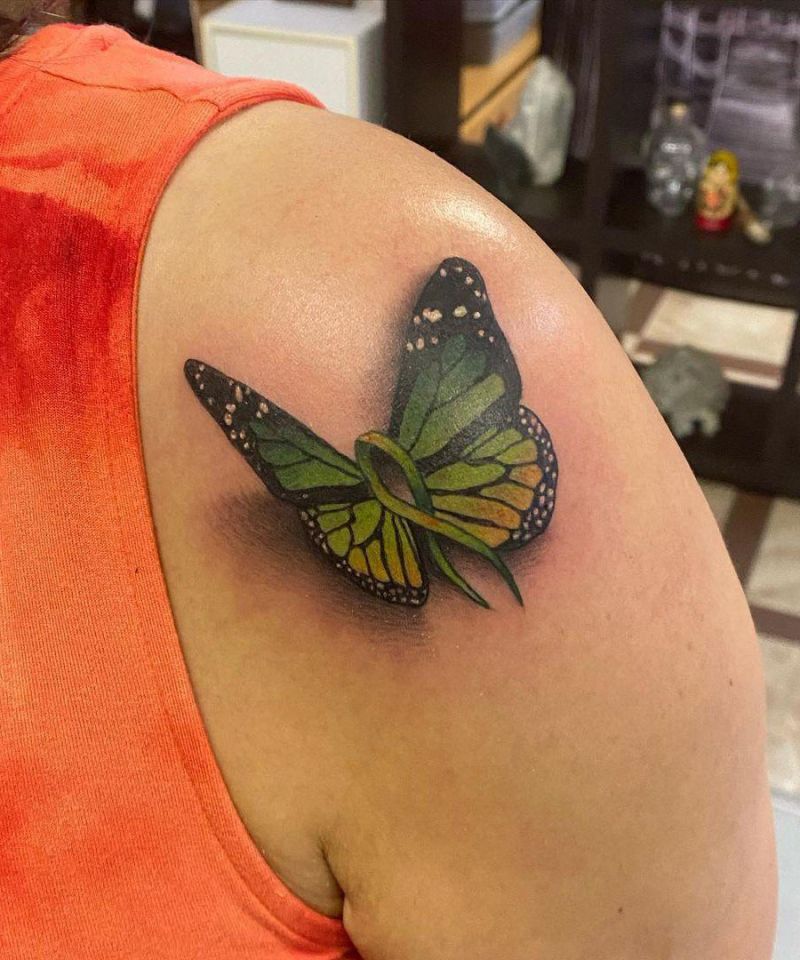 30 Pretty 3D Butterfly Tattoos You Will Love