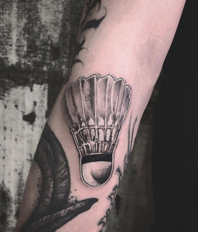 30 Pretty Badminton Tattoos You Will Love