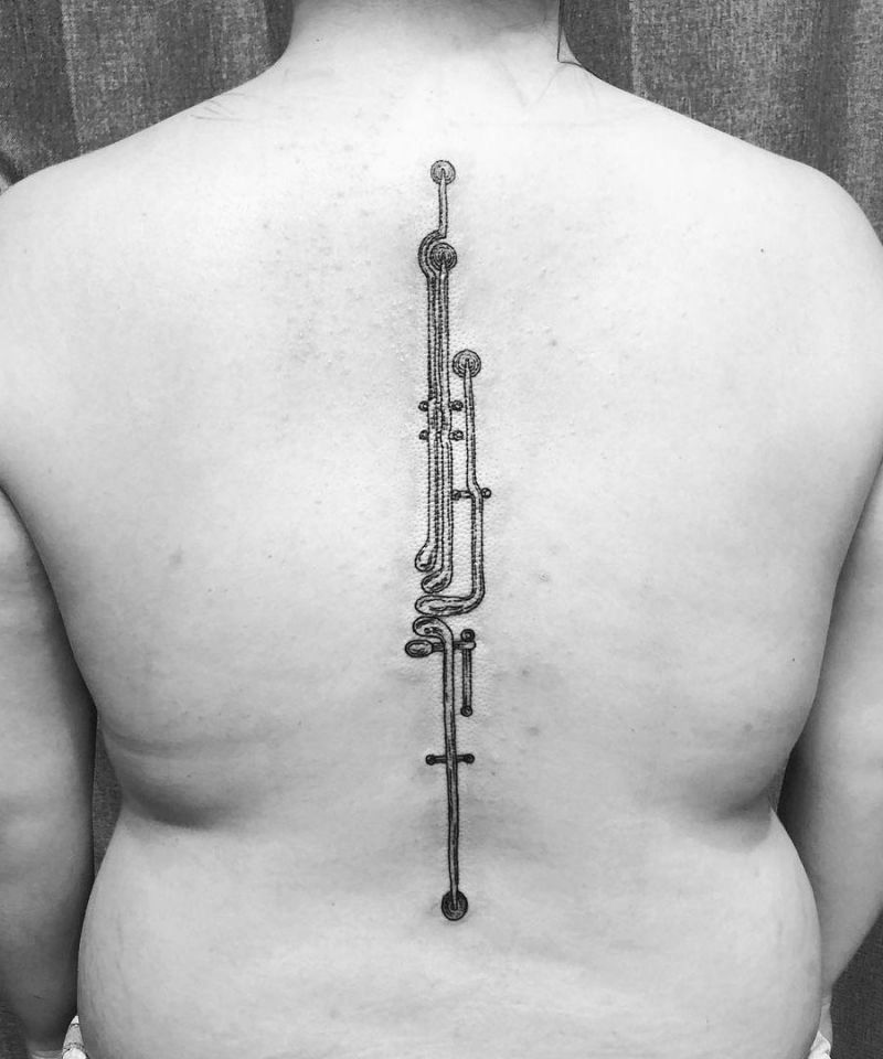 6 Pretty Bassoon Tattoos You Can Copy