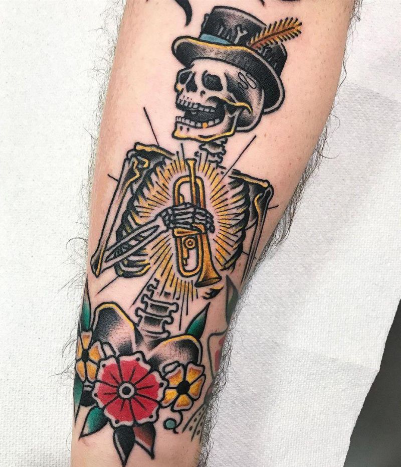 Unique Cornet Tattoos to Inspire You