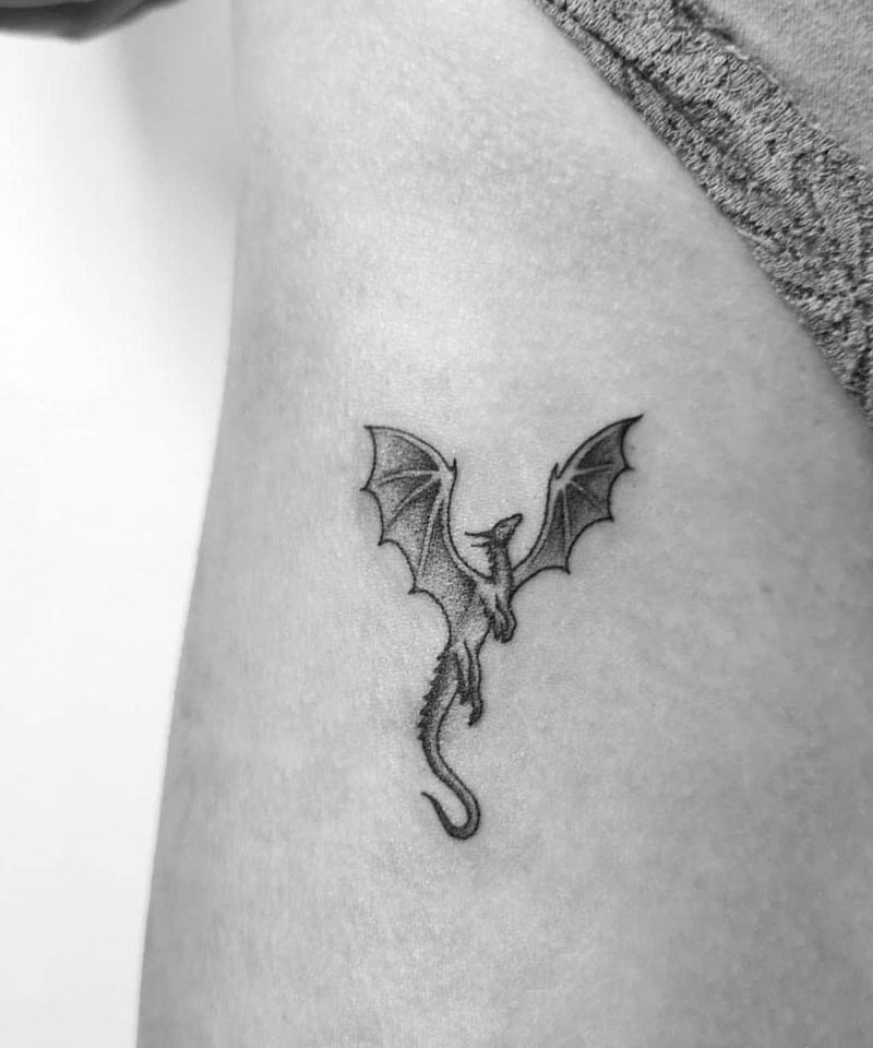 30 Pretty Dragon Tattoos You Must Love