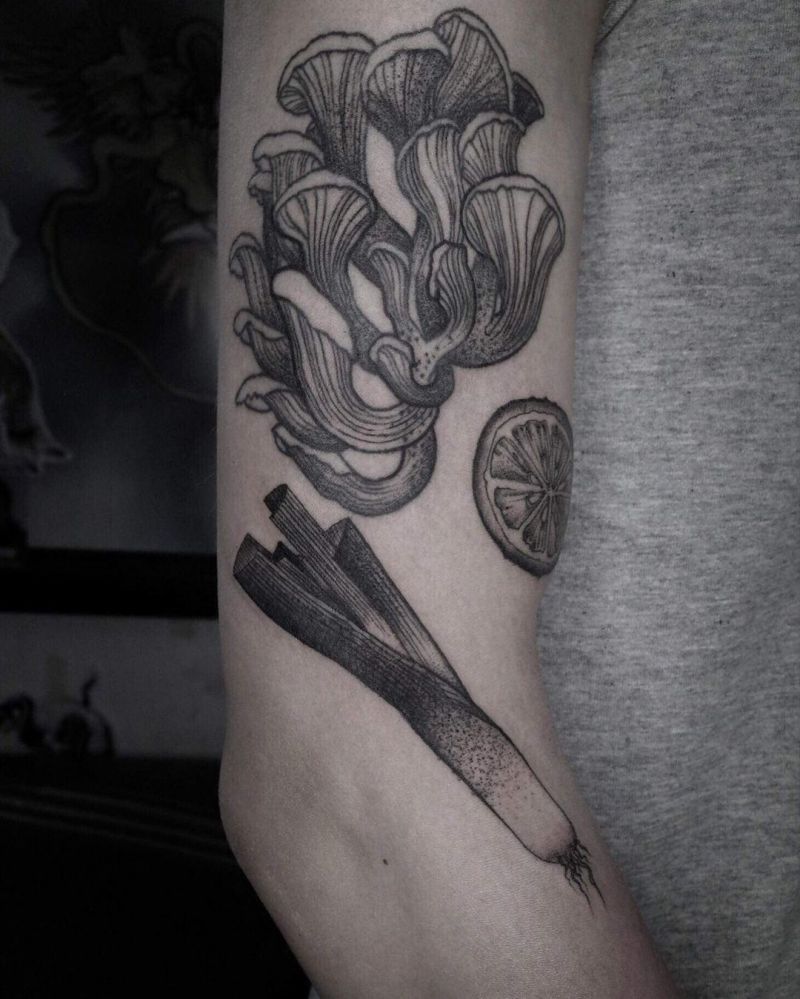 30 Unique Leek Tattoos You Can Copy