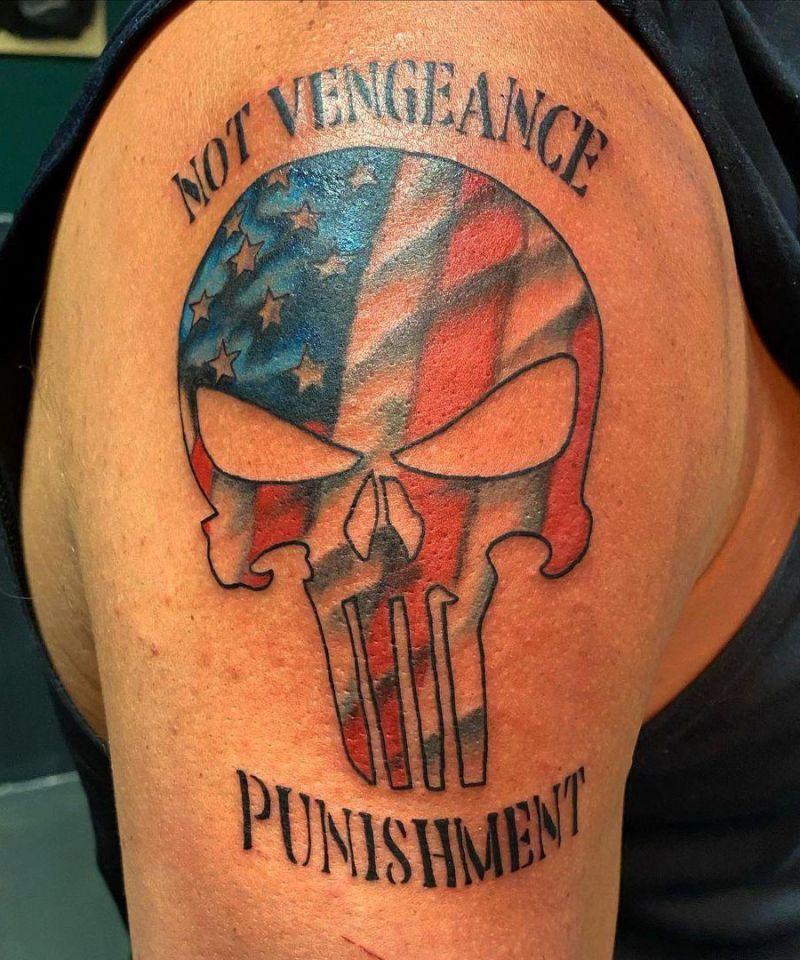 30 Unique Punisher Tattoos to Inspire You